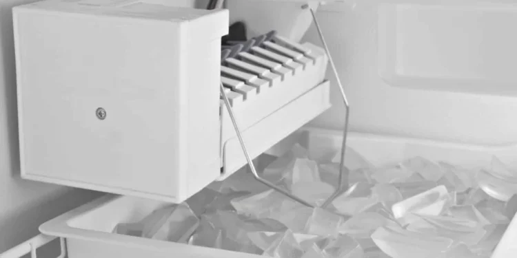 Unfreezing a Jammed Refrigerator Ice Maker